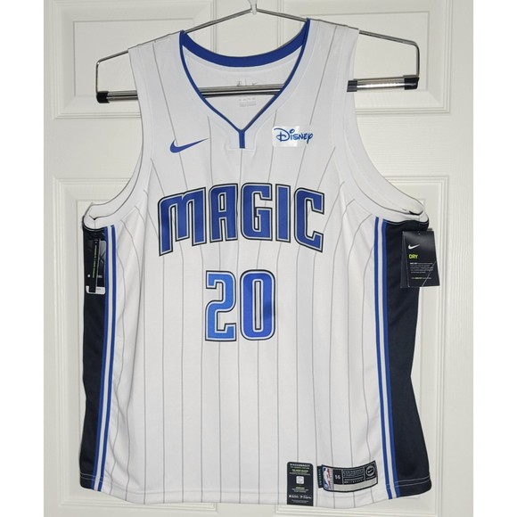 Nike Mens XXL 56 Dri-Fit Orlando‎ Magic 20 Custom Name Tozer Swingman Jersey NWT